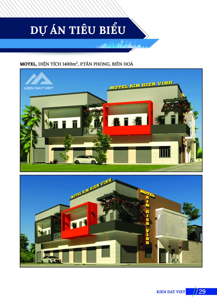 Motel hiện đại cho thuê dài hạn