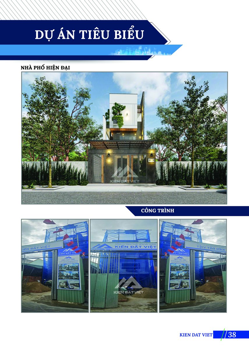 Nhà phố hiện đại anh Nghị